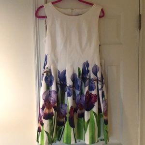 Calvin Klein Floral Print Dress